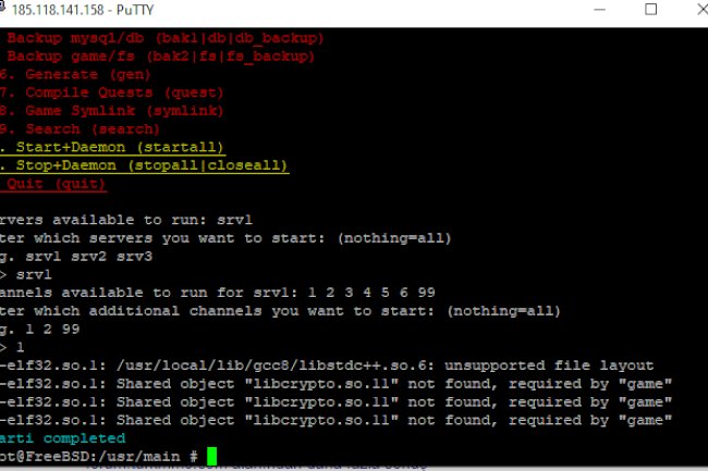 Freebsd Lib Hataları ve Çözümleri